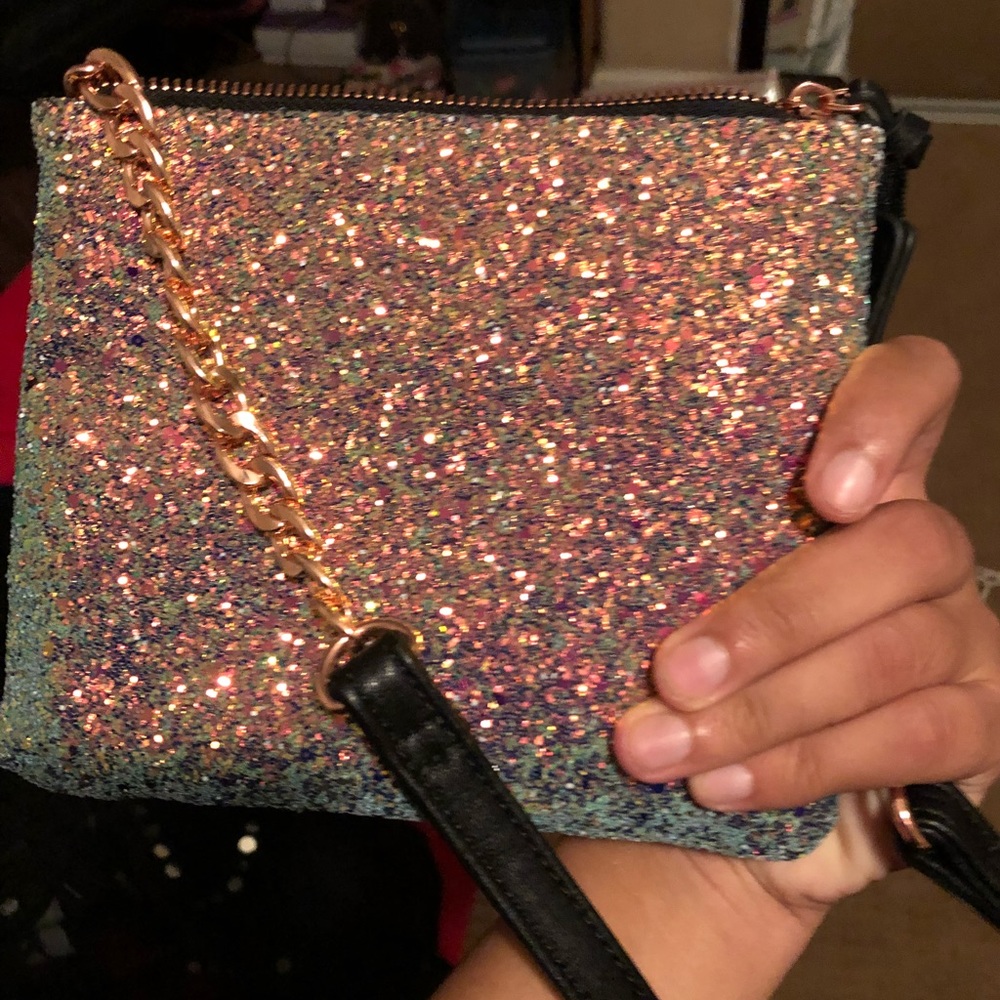 Glittery Bright Side Purse !